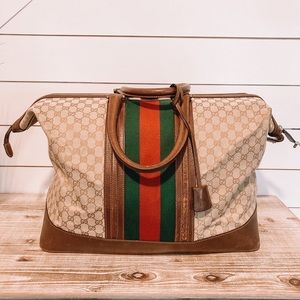 ✨Gucci XL Travel Boston Bag💕